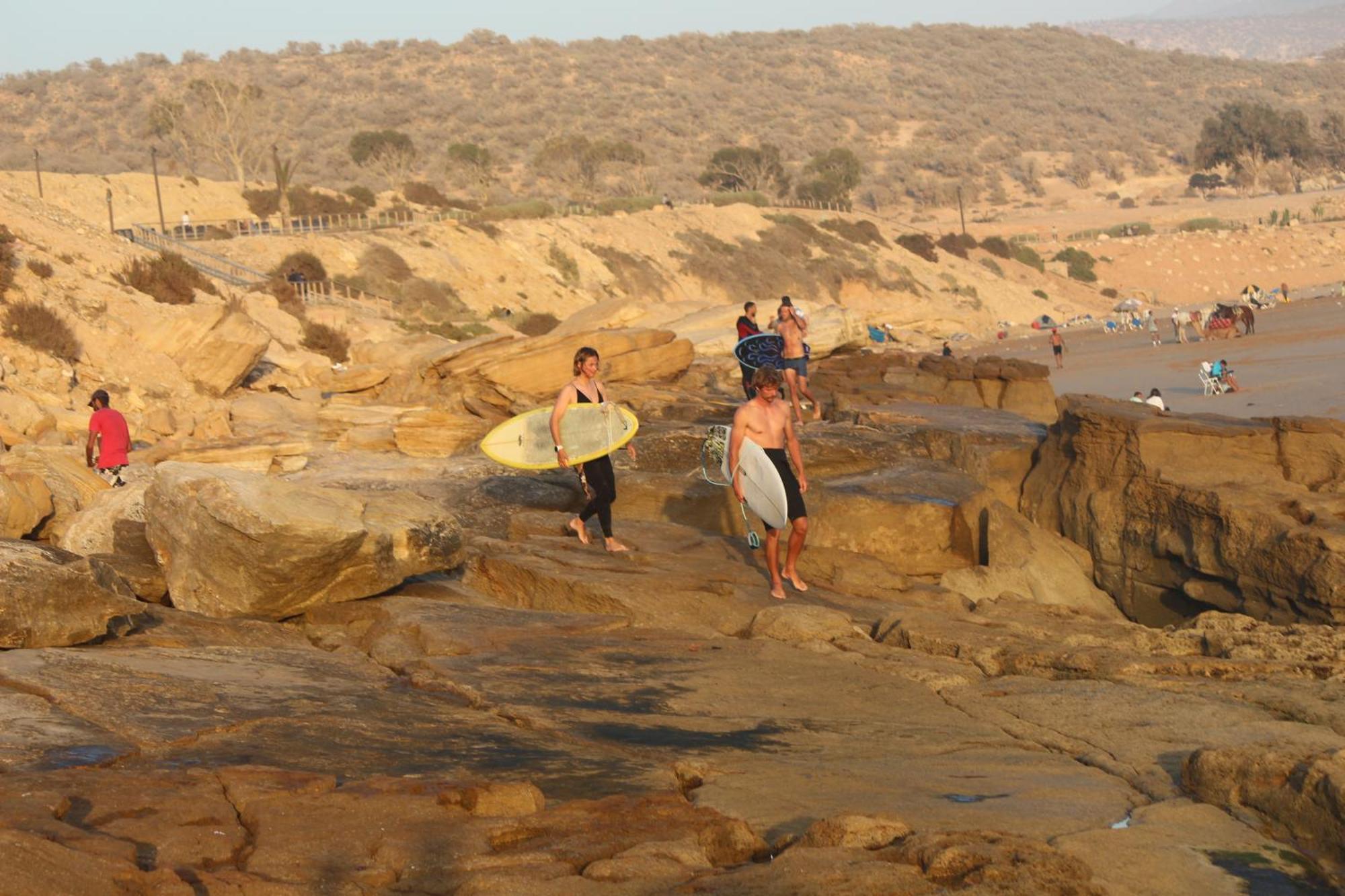 Sable Beach Surf Camp Тагазут Экстерьер фото