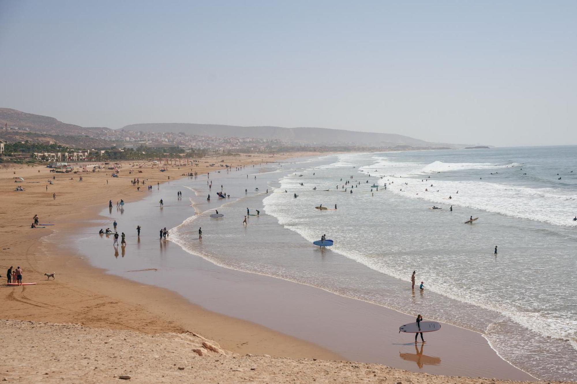 Sable Beach Surf Camp Тагазут Экстерьер фото